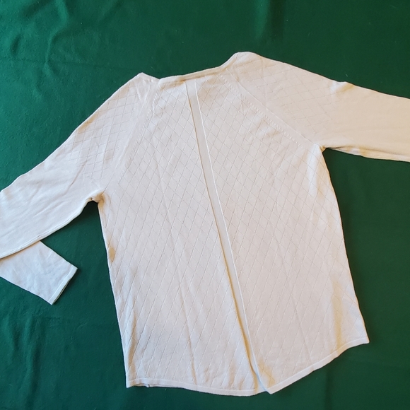 Patterned knit long sleeved sweater. NWOT - Picture 8 of 14